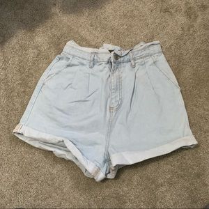 High-Waisted Jean Shorts from Primark